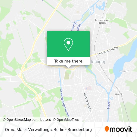 Orma Maler Verwaltungs map