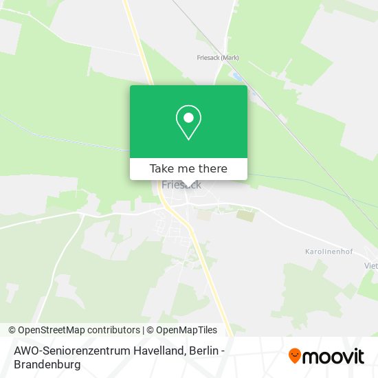 AWO-Seniorenzentrum Havelland map