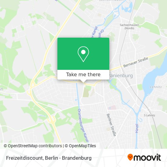 Freizeitdiscount map