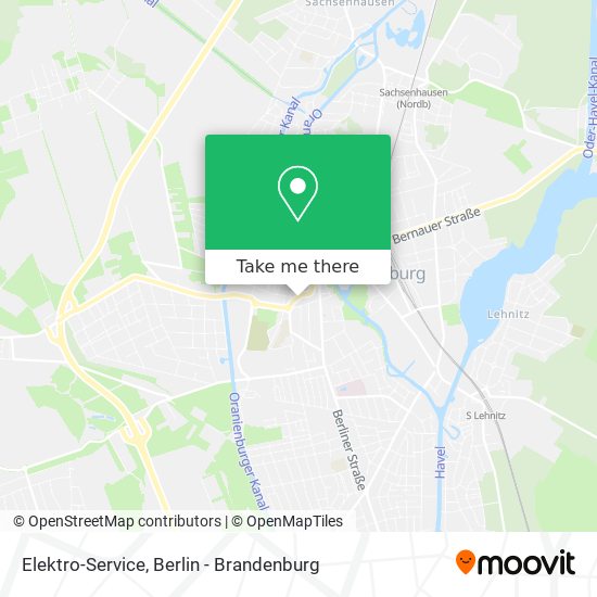 Elektro-Service map