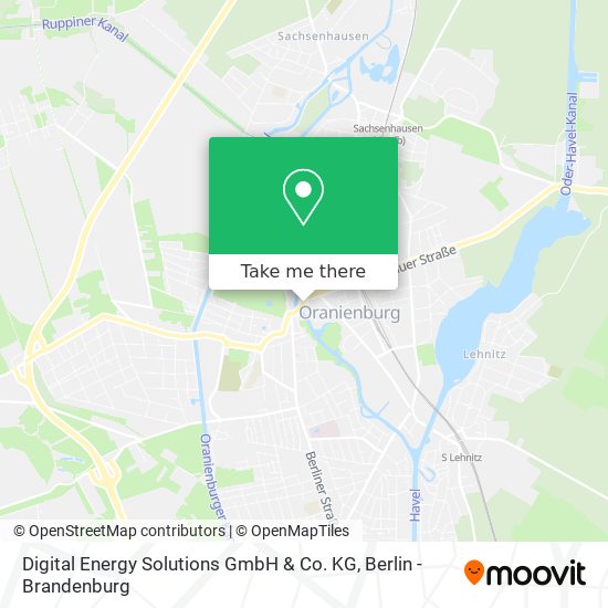 Карта Digital Energy Solutions GmbH & Co. KG