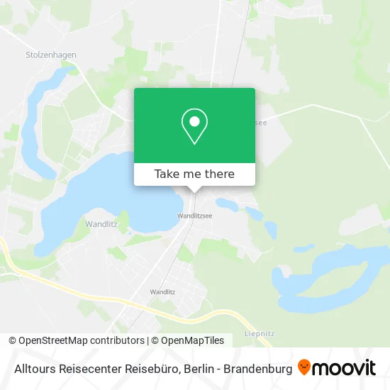 Alltours Reisecenter Reisebüro map