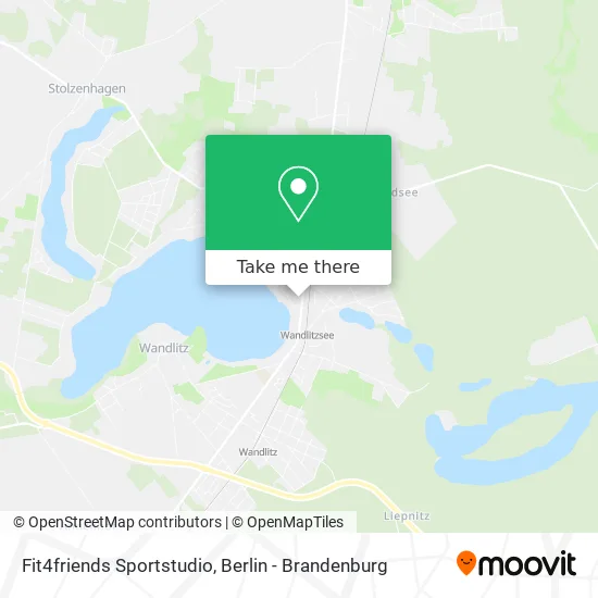 Карта Fit4friends Sportstudio