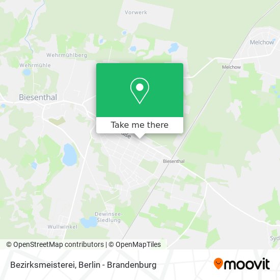 Bezirksmeisterei map