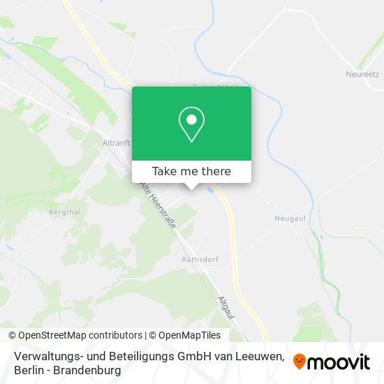 Verwaltungs- und Beteiligungs GmbH van Leeuwen map
