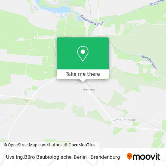 Uvs Ing.Büro Baubiologische map