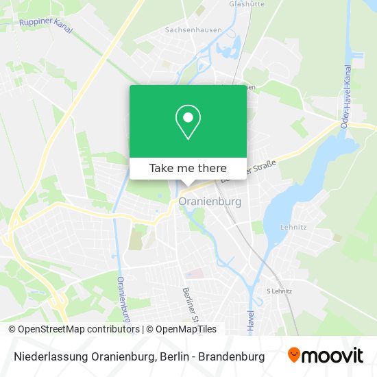 Niederlassung Oranienburg map