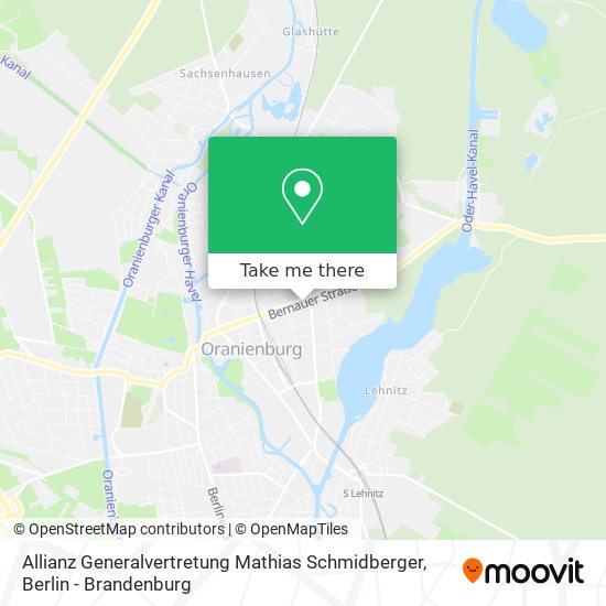 Allianz Generalvertretung Mathias Schmidberger map