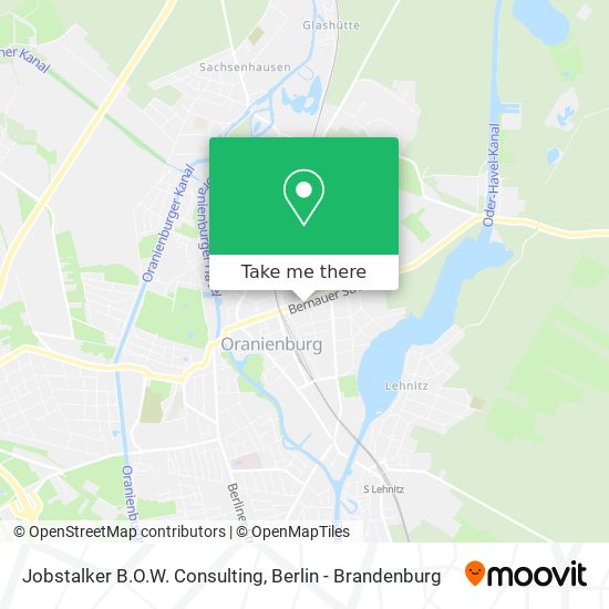 Jobstalker B.O.W. Consulting map