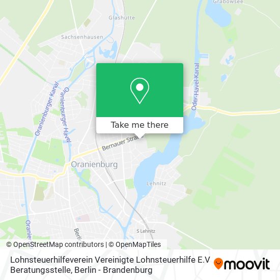 Lohnsteuerhilfeverein Vereinigte Lohnsteuerhilfe E.V Beratungsstelle map