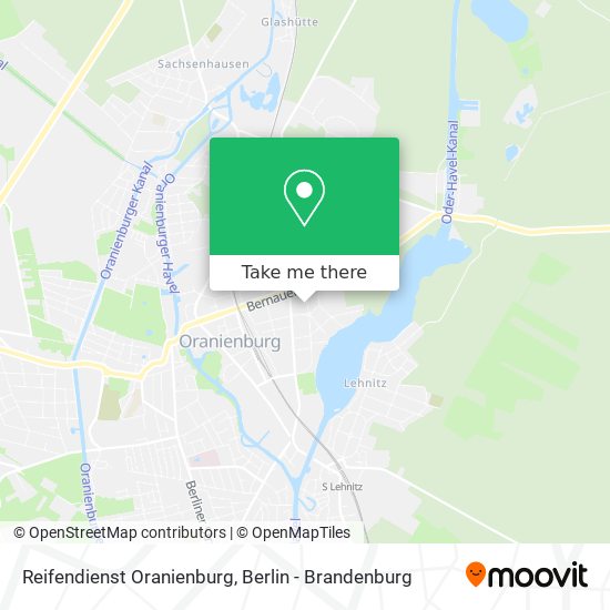 Reifendienst Oranienburg map