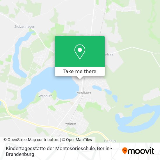 Kindertagesstätte der Montesorieschule map