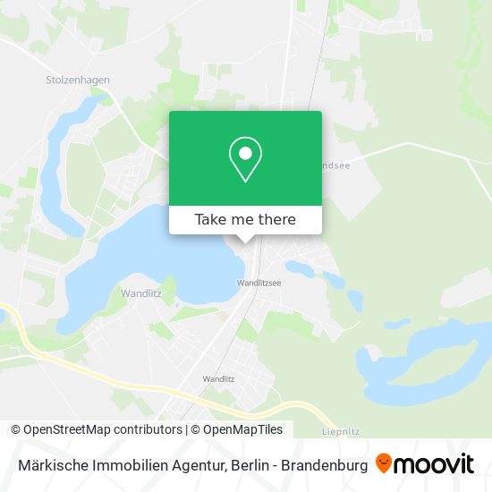 Märkische Immobilien Agentur map