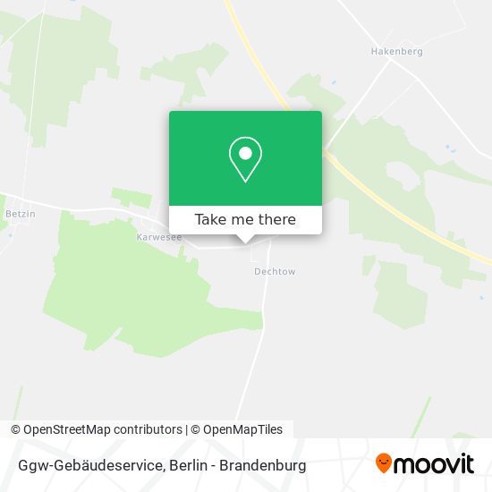 Ggw-Gebäudeservice map