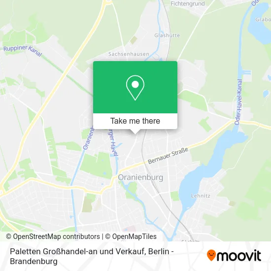 Карта Paletten Großhandel-an und Verkauf