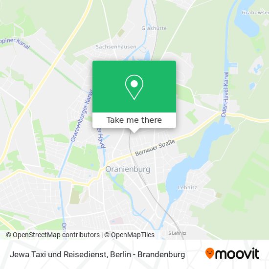 Jewa Taxi und Reisedienst map