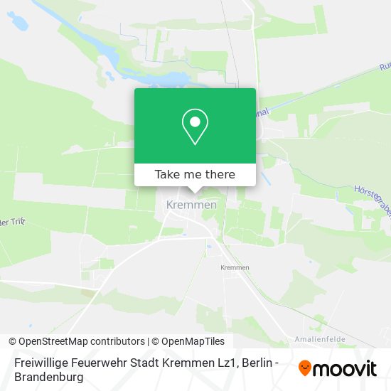 Freiwillige Feuerwehr Stadt Kremmen Lz1 map