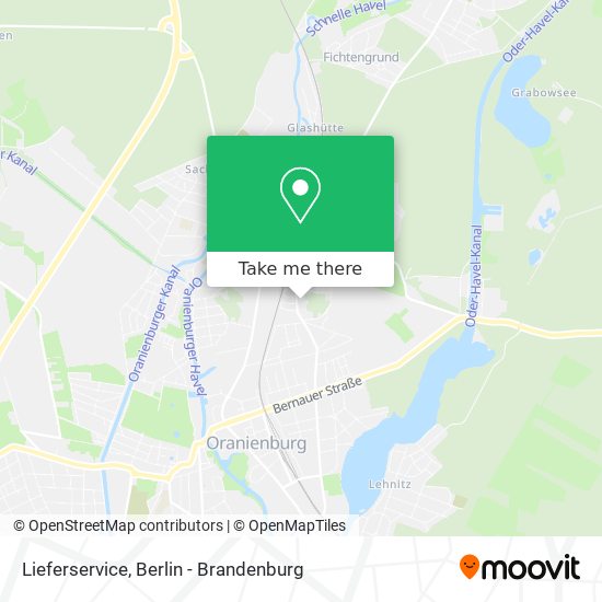 Lieferservice map