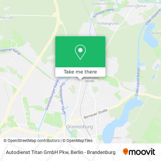 Autodienst Titan GmbH Pkw map