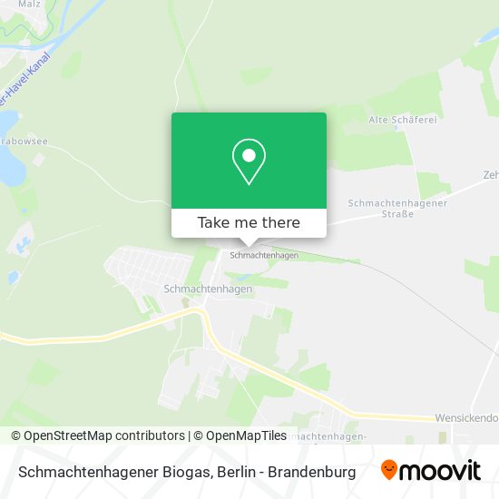 Карта Schmachtenhagener Biogas