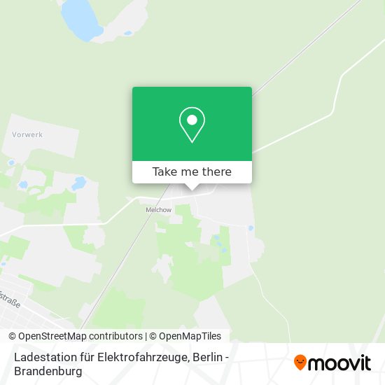 Карта Ladestation für Elektrofahrzeuge