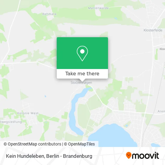 Карта Kein Hundeleben