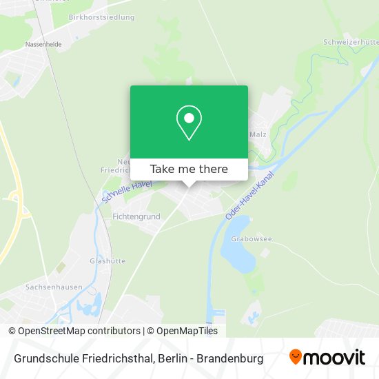 Grundschule Friedrichsthal map