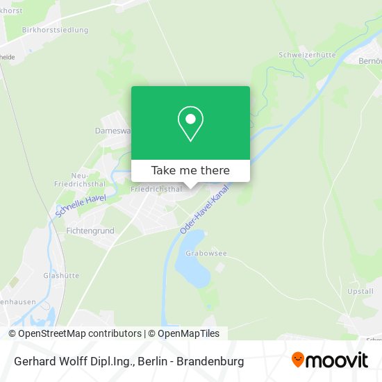Карта Gerhard Wolff Dipl.Ing.