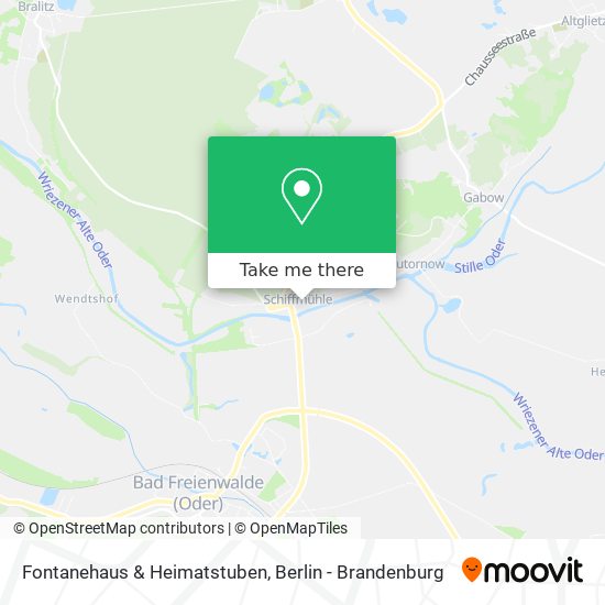 Fontanehaus & Heimatstuben map