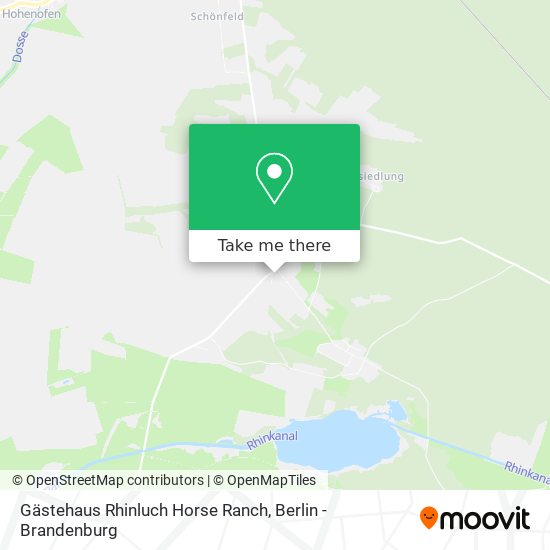 Gästehaus Rhinluch Horse Ranch map