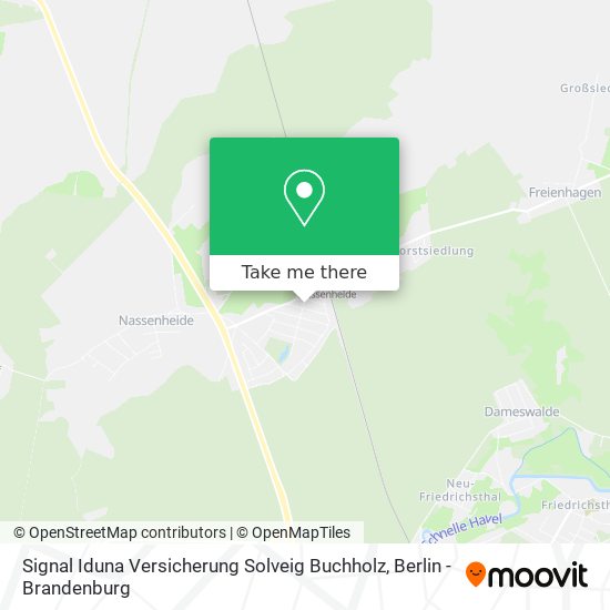 Карта Signal Iduna Versicherung Solveig Buchholz