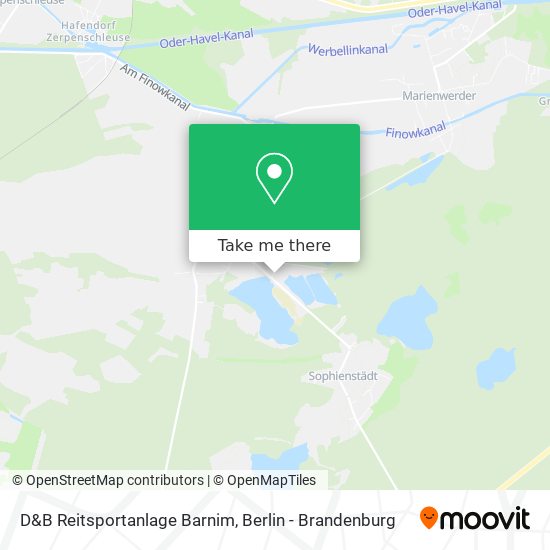 D&B Reitsportanlage Barnim map