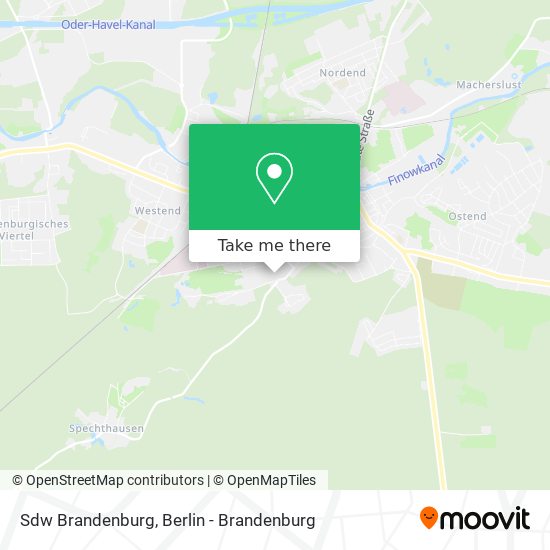 Карта Sdw Brandenburg