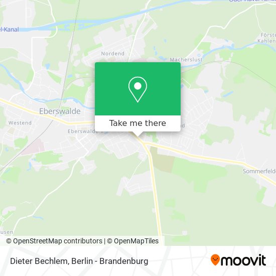 Dieter Bechlem map