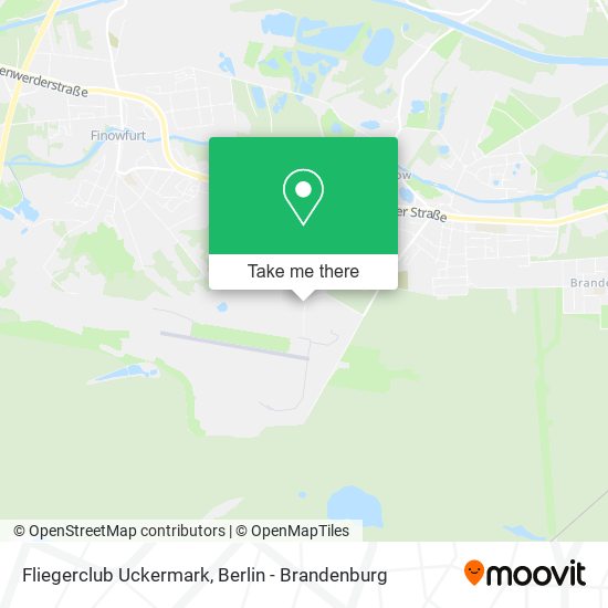 Fliegerclub Uckermark map