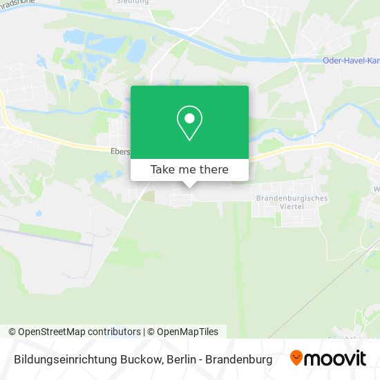 Bildungseinrichtung Buckow map