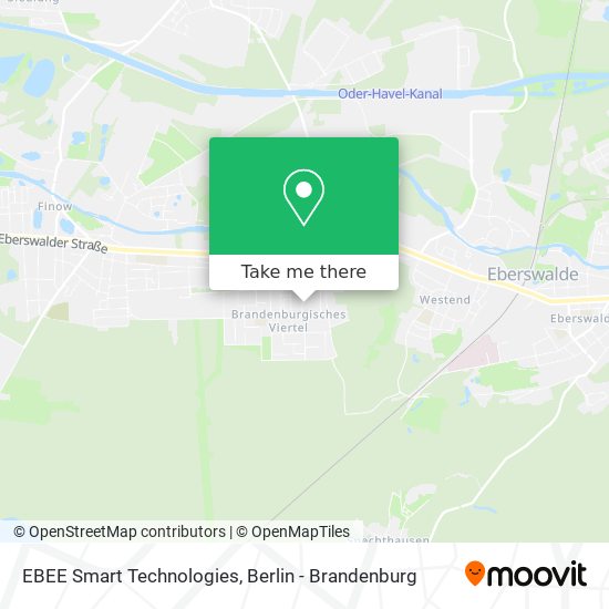 EBEE Smart Technologies map