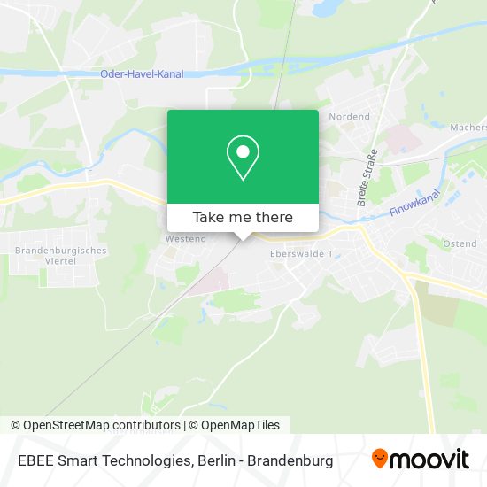 EBEE Smart Technologies map