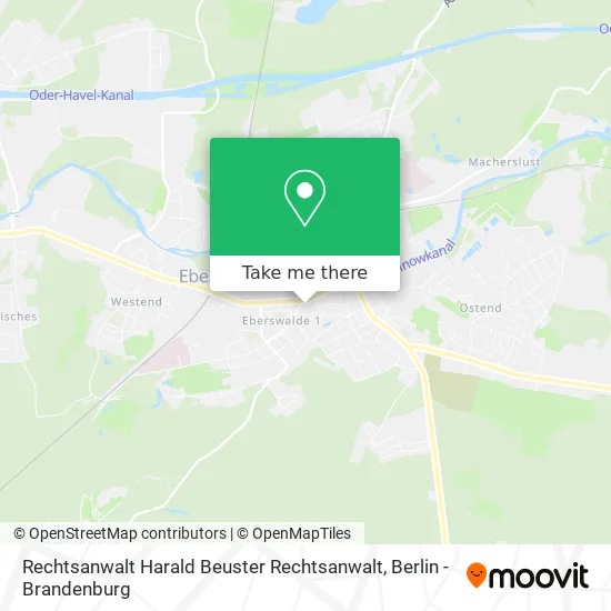 Rechtsanwalt Harald Beuster Rechtsanwalt map