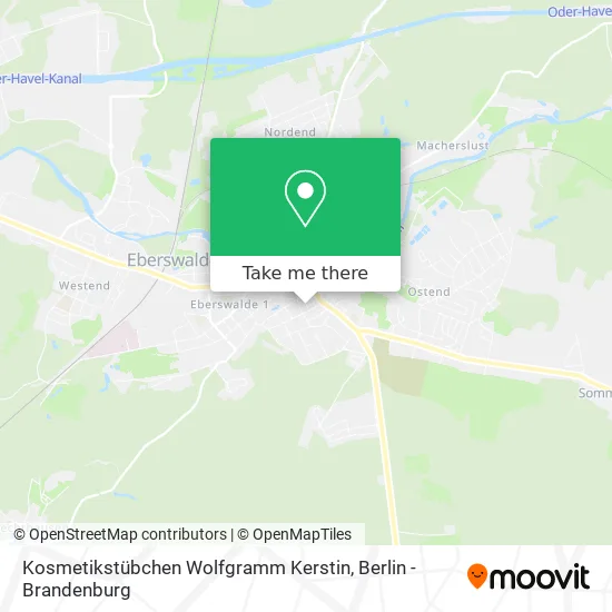 Карта Kosmetikstübchen Wolfgramm Kerstin