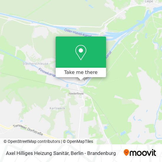 Axel Hilliges Heizung Sanitär map