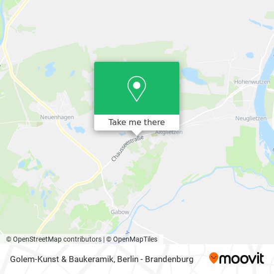 Golem-Kunst & Baukeramik map