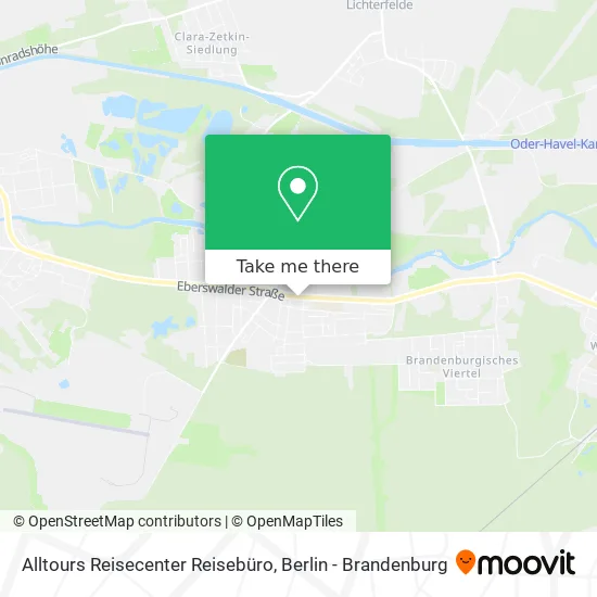 Alltours Reisecenter Reisebüro map