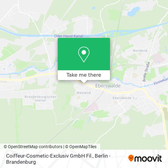 Coiffeur-Cosmetic-Exclusiv GmbH Fil. map