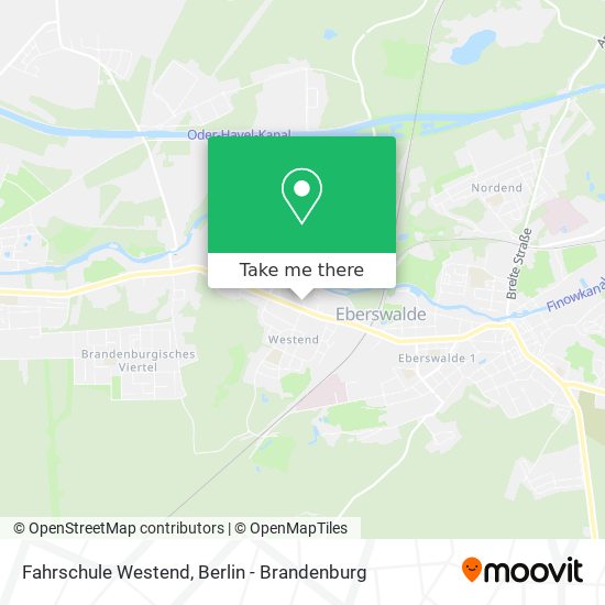 Fahrschule Westend map