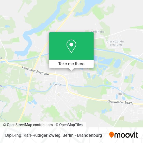 Карта Dipl.-Ing. Karl-Rüdiger Zweig