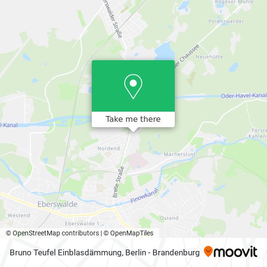 Bruno Teufel Einblasdämmung map
