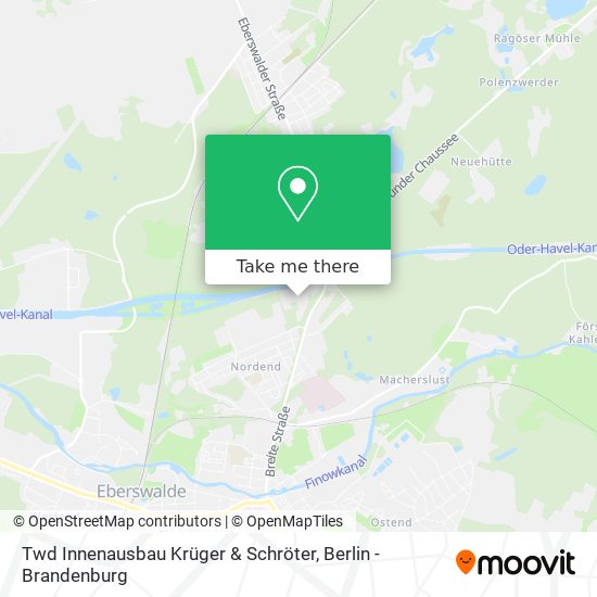 Карта Twd Innenausbau Krüger & Schröter