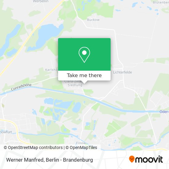 Werner Manfred map