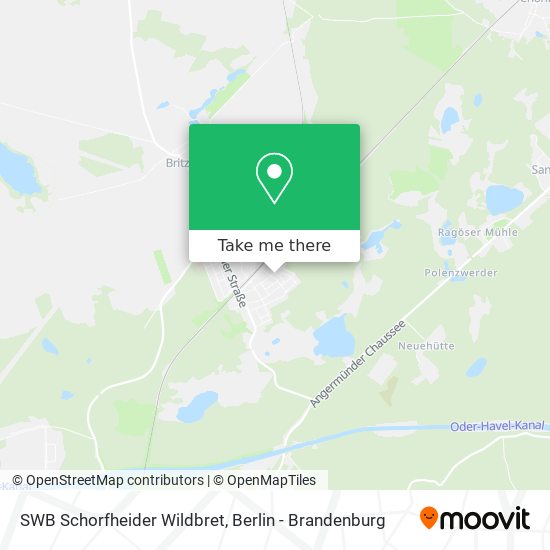 SWB Schorfheider Wildbret map